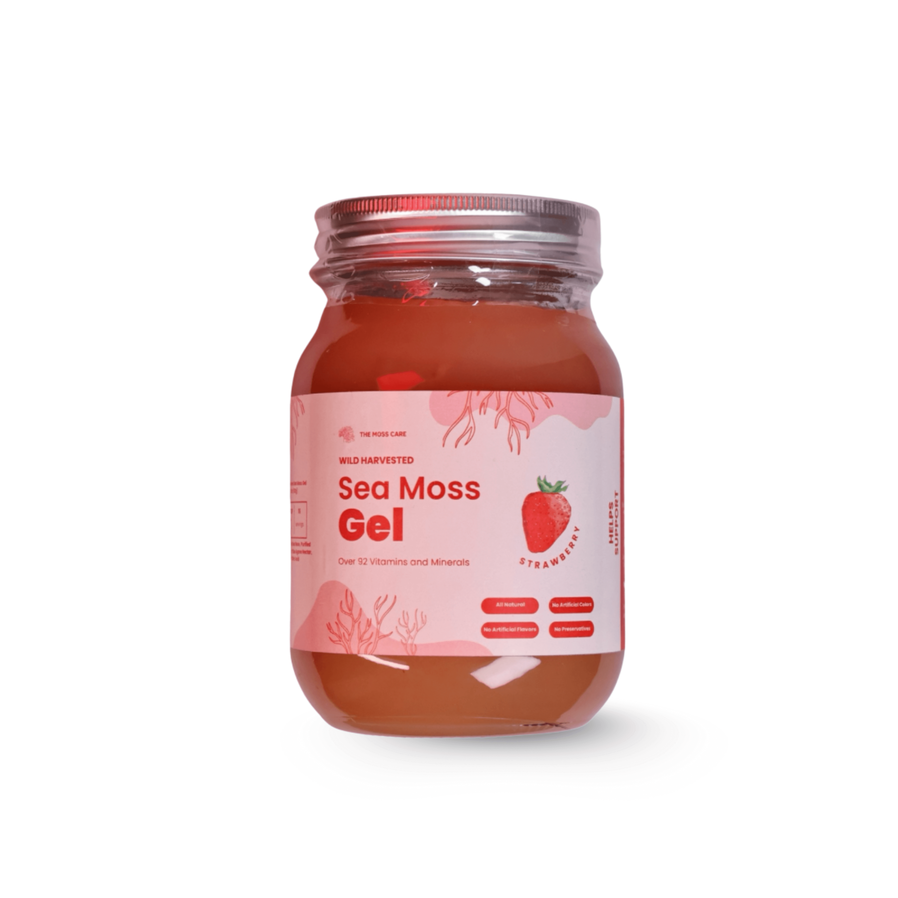 Sea Moss Gel - Strawberry